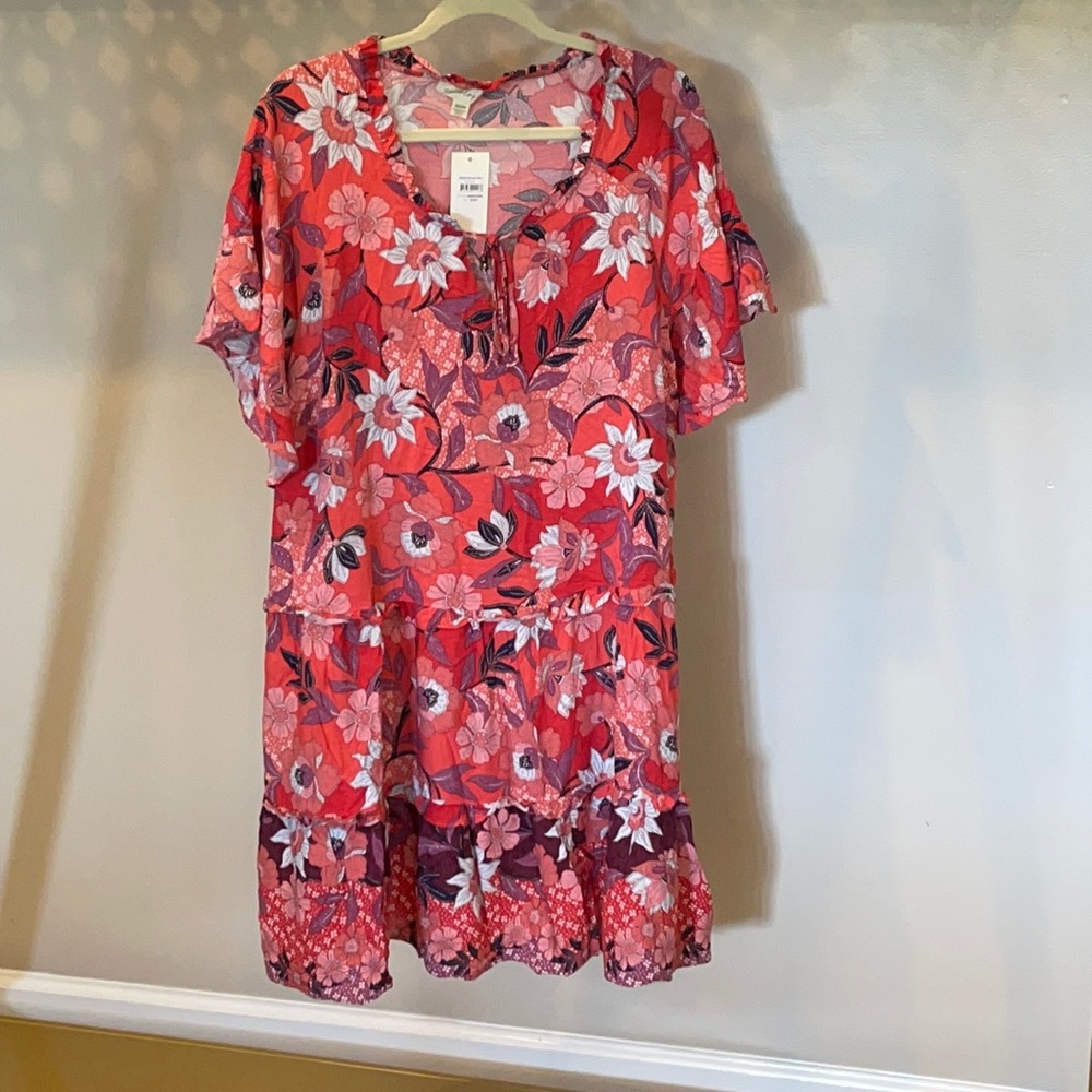 Dia  Wanderlust Border Delilah Frill Dress Ladies Size 22/24